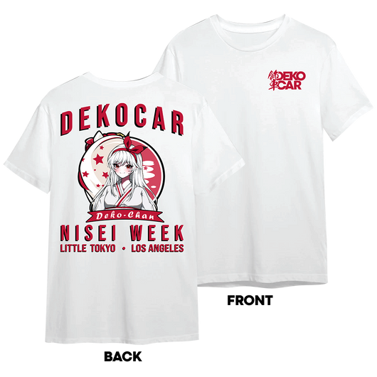 DEKO-Yukata x NISEI WEEK Tee WHITE